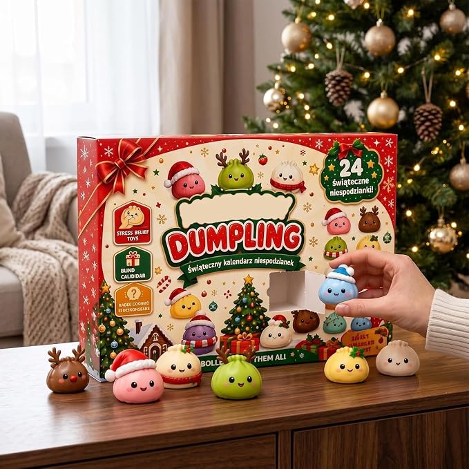 Christmas Squishies Advent Calendar 2026 Xmas Countdown Calendar