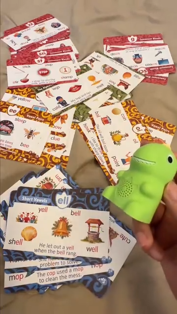 KOKODI Dinosaur Talking Pen with Phonics Cards